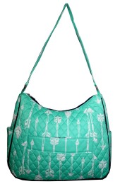 Small Quilted Tote Bag-ARB595/MINT